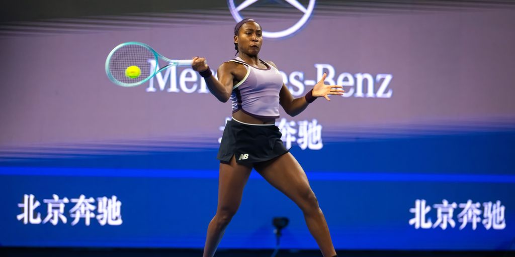 Gauff stops Starodubtseva to make second straight Beijing semifinal