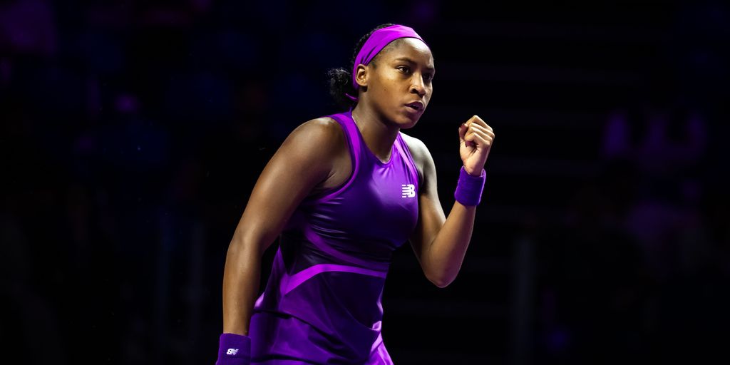 Gauff takes down Sabalenka and is one win away from the WTA Finals crown