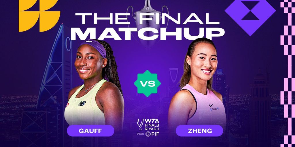 Gauff or Zheng? Who’s got the edge in the WTA Finals championship match?