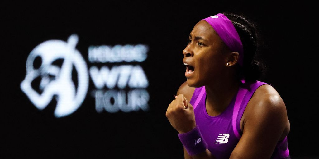 Gauff overcomes Zheng in three-hour clash to win title at WTA Finals Riyadh