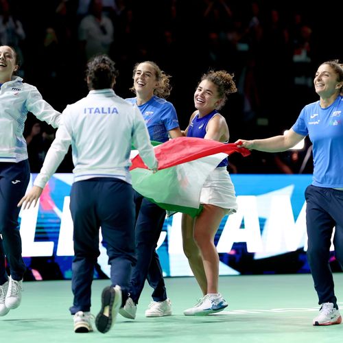 Paolini, Bronzetti, Errani, Cocciaretto, Trevisan - 2024 Billie Jean King Cup Finals - final