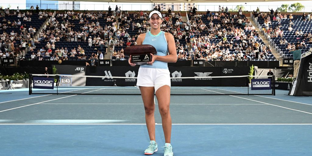 Keys cements herself as an Australian Open threat after winning Adelaide