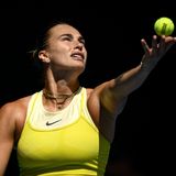 Aryna Sabalenka, 2025 Australian Open R4 (Getty)