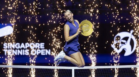 Elise Mertens, Singapore 2025