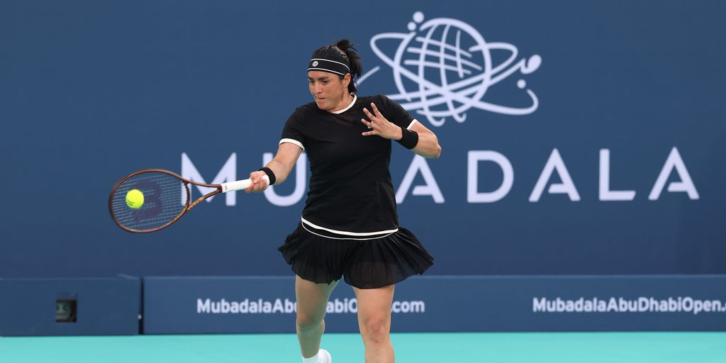 Jabeur holds off rising teen Sonobe to make Abu Dhabi quarterfinals