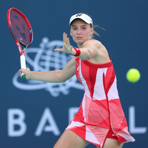 Elena Rybakina, 2025 Abu Dhabi QF (Getty)