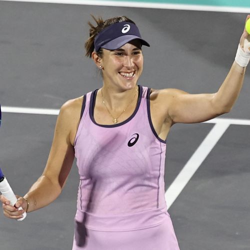 Belinda Bencic, Abu Dhabi 2025 SF (Getty)