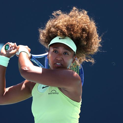 Naomi Osaka, 2025 Miami R1 (Getty)