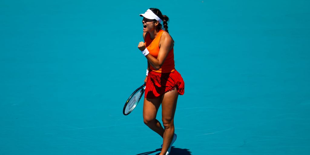Raducanu says Miami win over Navarro brought back that US Open feeling