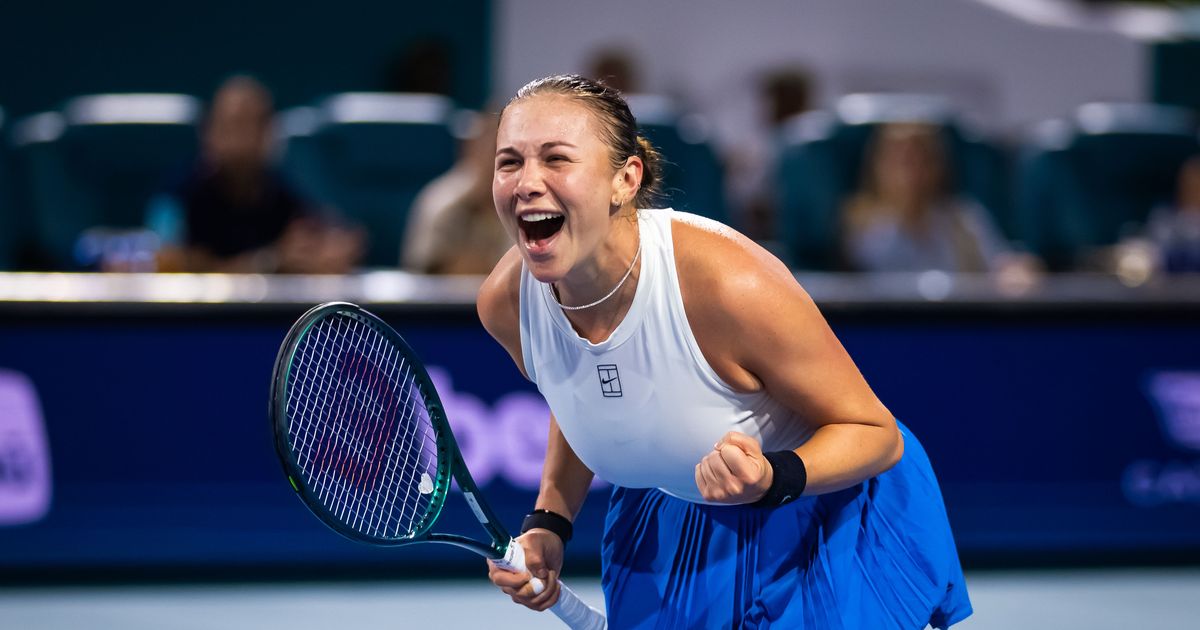 Anisimova ends Andreeva’s winning streak