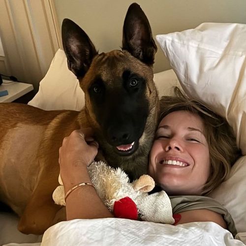 Danielle Collins and Crash