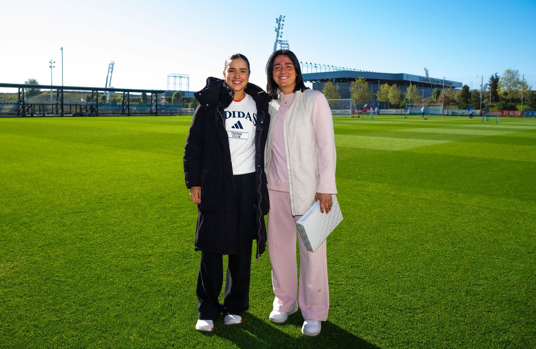 Онс Жабер и Камила Осорио в Реал Мадрид Сити