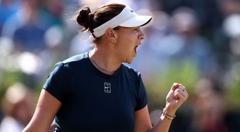 Amanda Anisimova, 2025 Queen's SF (Getty)
