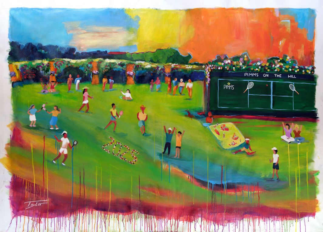 Pimm's x Gabi Taylor artwork