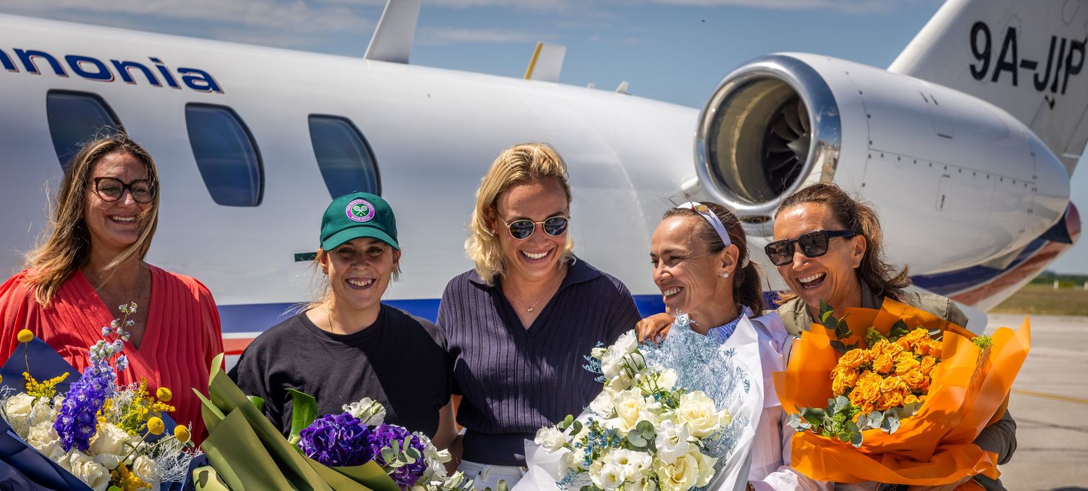 Pierce, Bartoli, Vekic, Hingis, Majoli - 2025 - Osijek exo