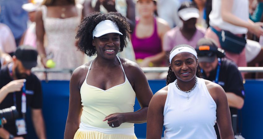 Venus Williams, Hailey Baptiste - Washington 2025