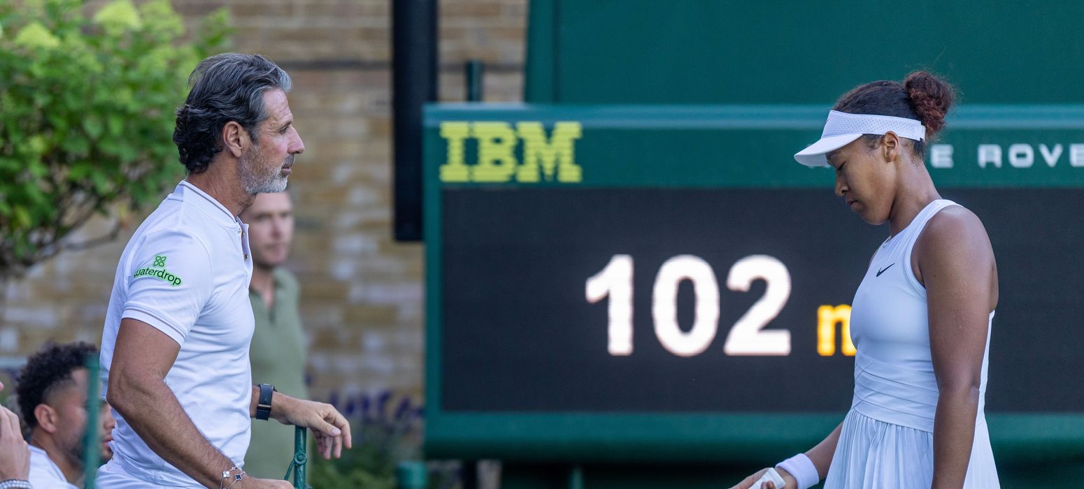 Patrick Mouratoglou Naomi Ōsaka Wimbledon 2025