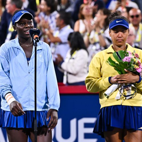 Victoria Mboko, Naomi Osaka - Montreal 2025