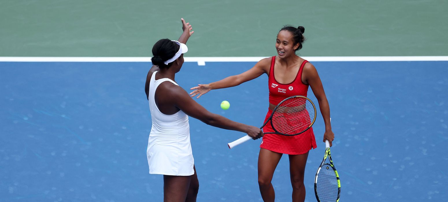 venus williams leylah fernandez us open 2025