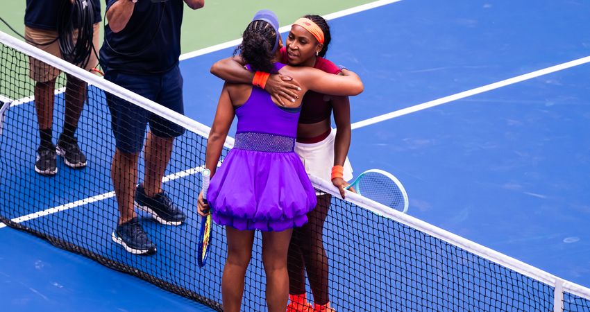 Naomi Osaka Coco Gauff us open 2025