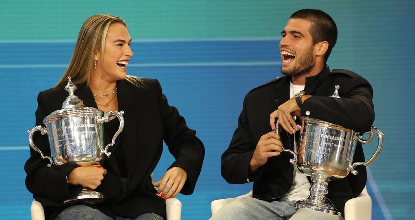 aryna sabalenka carlos alcaraz us open 2025