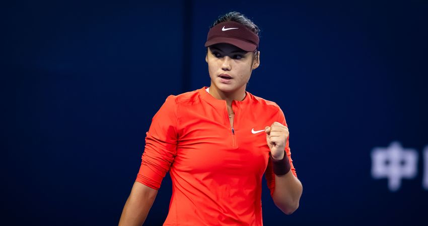 Emma Raducanu, Beijing R2 (Getty)