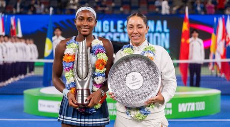 Coco Gauff and Jessica Pegula, Wuhan 2025