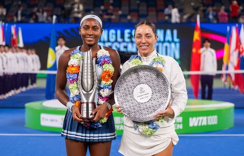 Coco Gauff and Jessica Pegula, Wuhan 2025