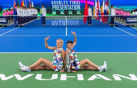 Storm Hunter and Katerina Siniakova, Wuhan 2025