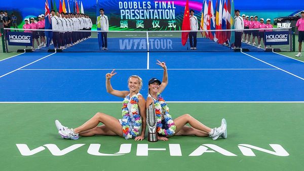 Storm Hunter and Katerina Siniakova, Wuhan 2025