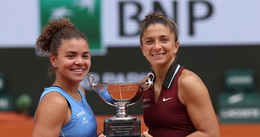 Jasmine Paolini, Sara Errani - Roland Garros 2025