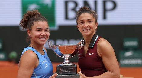 Jasmine Paolini, Sara Errani - Roland Garros 2025