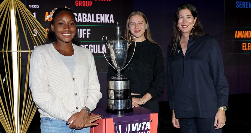 wta finals ceremonia del sorteo 2025