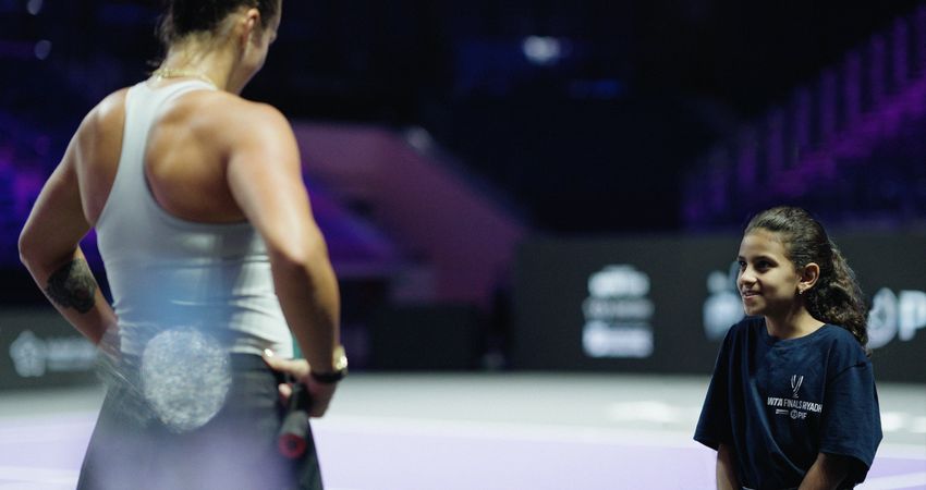 Aryna Sabalenka Sama Al-Bakr Champions of Tomorrow #4