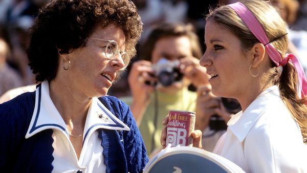 Evert and Billie Jean King