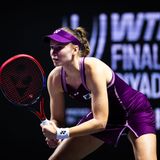 Elena Rybakina vs. Anisimova WTA Finals Riyadh