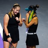 Jelena Ostapenko, Hsieh Su-Wei - 2025 WTA Finals Riyadh