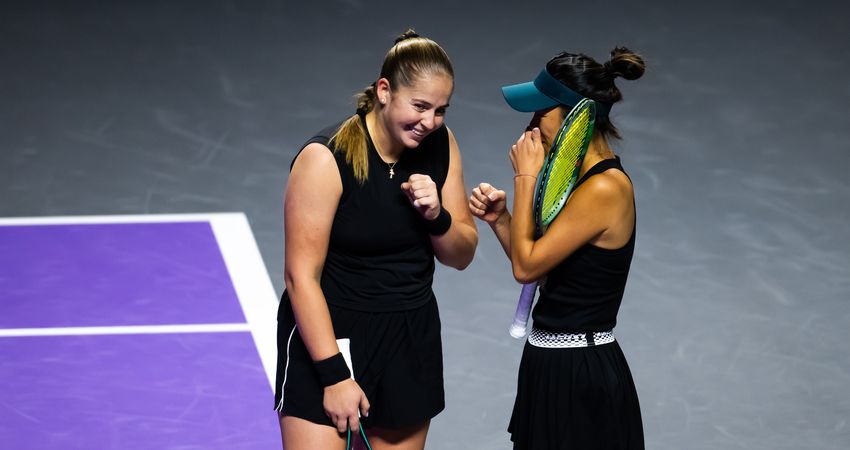 Jelena Ostapenko, Hsieh Su-Wei - 2025 WTA Finals Riyadh