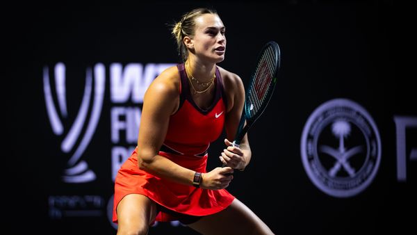 Aryna Sabalenka 2025 WTA Finals Riyadh vs. Paolini
