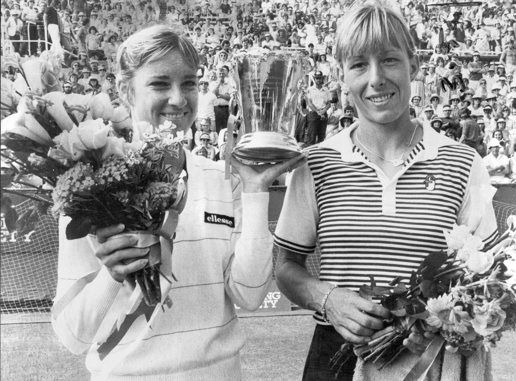 Evert and Navratilova