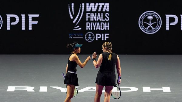 Hsieh Su-wei and Jelena Ostapenko, WTA Finals 2025