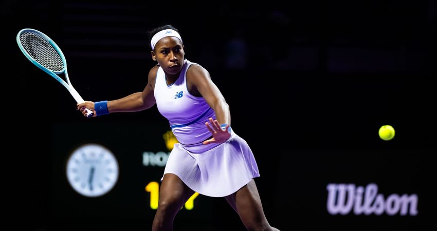 Gauff 2025 Finales WTA vs. Paolini Riad