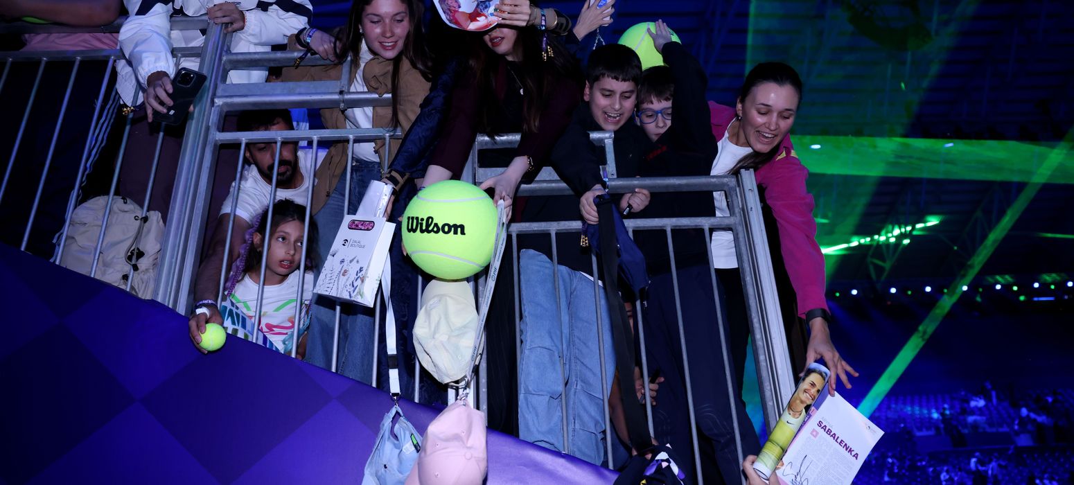 wta finals 2025 fans