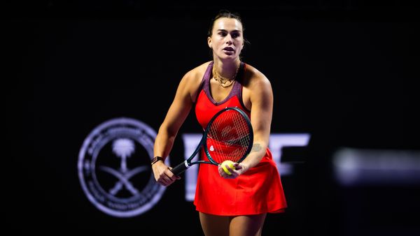Aryna Sabalenka WTA Finals Riyadh vs. Gauff