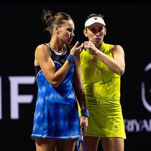Veronika Kudermetova y Elise Mertens, Finales WTA 2025