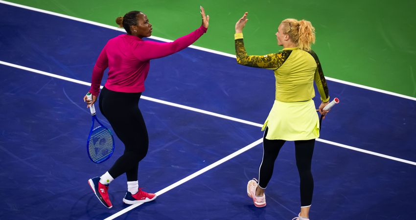 Taylor Townsend Katerina Siniakova Indian Wells 2025