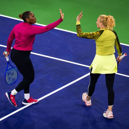 Taylor Townsend Katerina Siniakova Indian Wells 2025