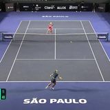 Beatriz Haddad Maia's tweener sets up backhand winner at Sao Paolo