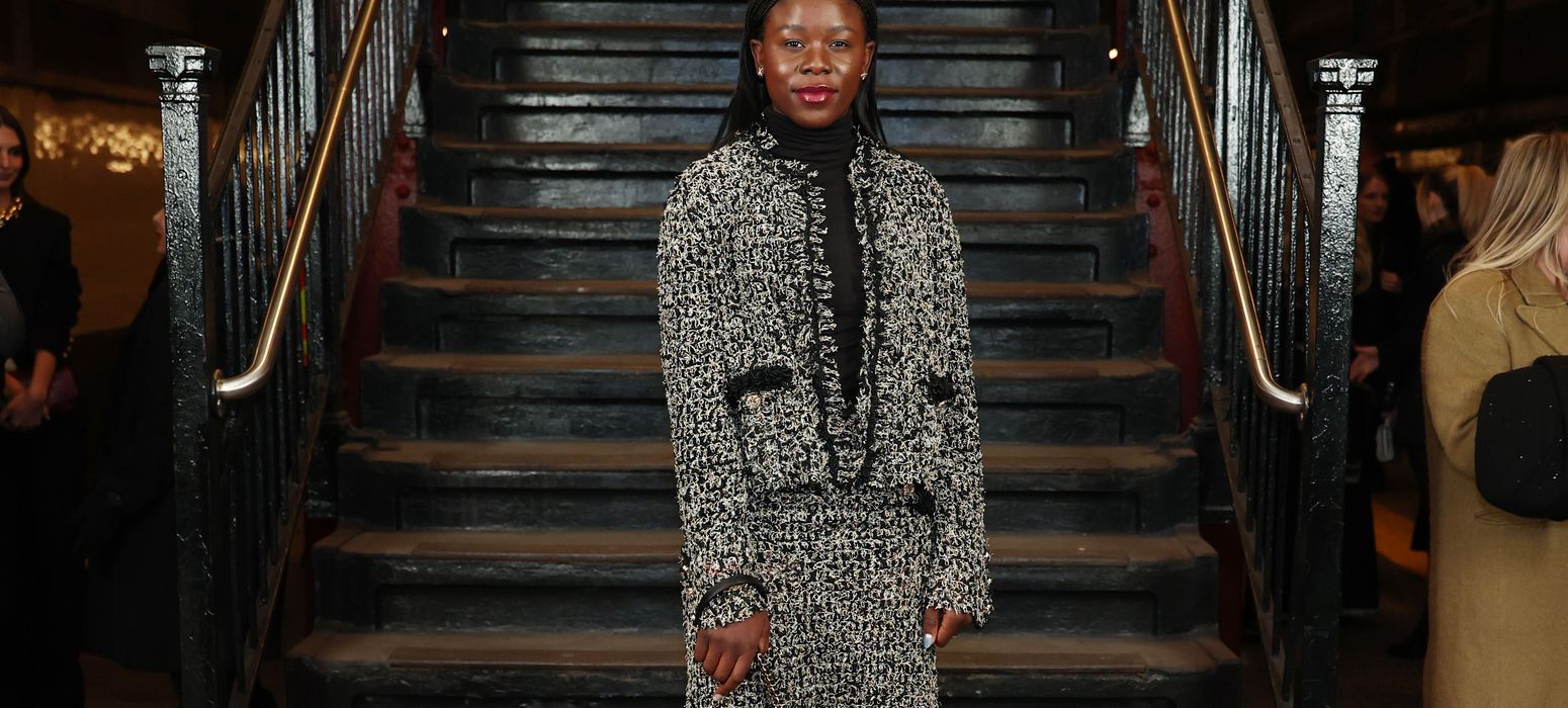 Victoria Mboko attends the CHANEL Métiers d’Art Show 2026 on December 02, 2025 in New York City.