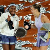 aryna sabalenka coco gauff madrid 2025